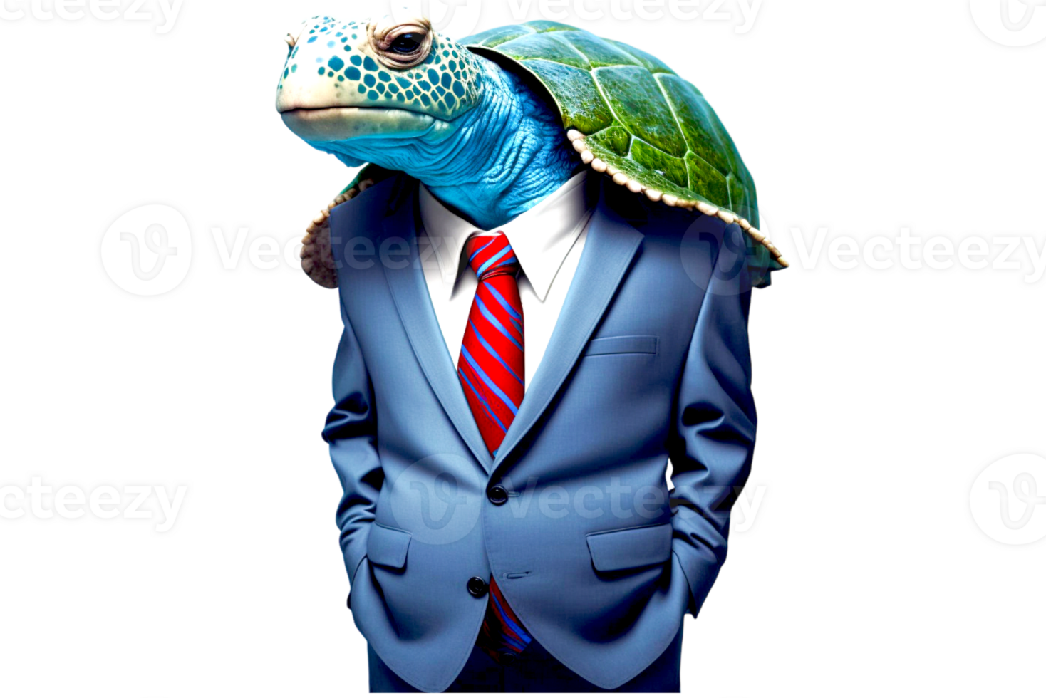 funny turtle 3d ai generated png