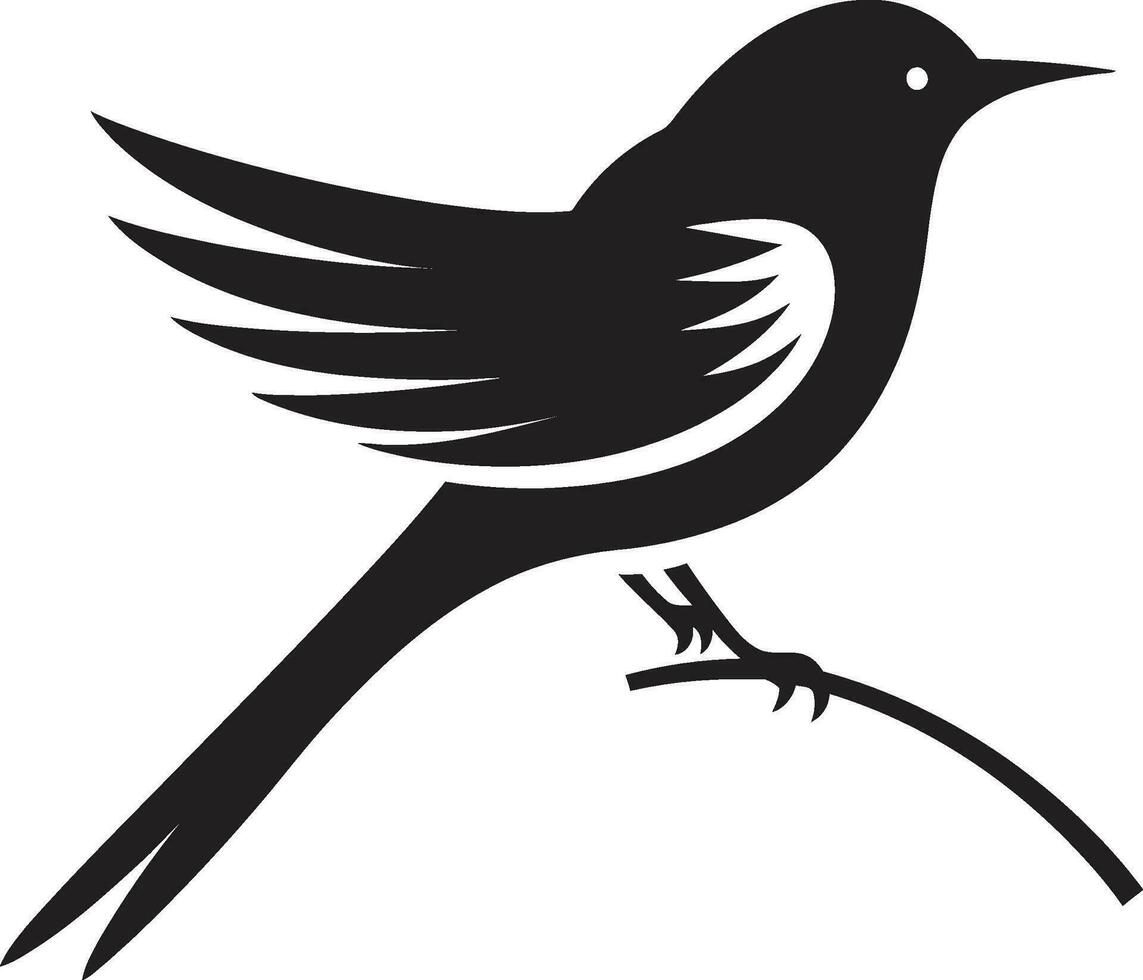 Ravens Perch Logo Geometric Puffin Icon vector