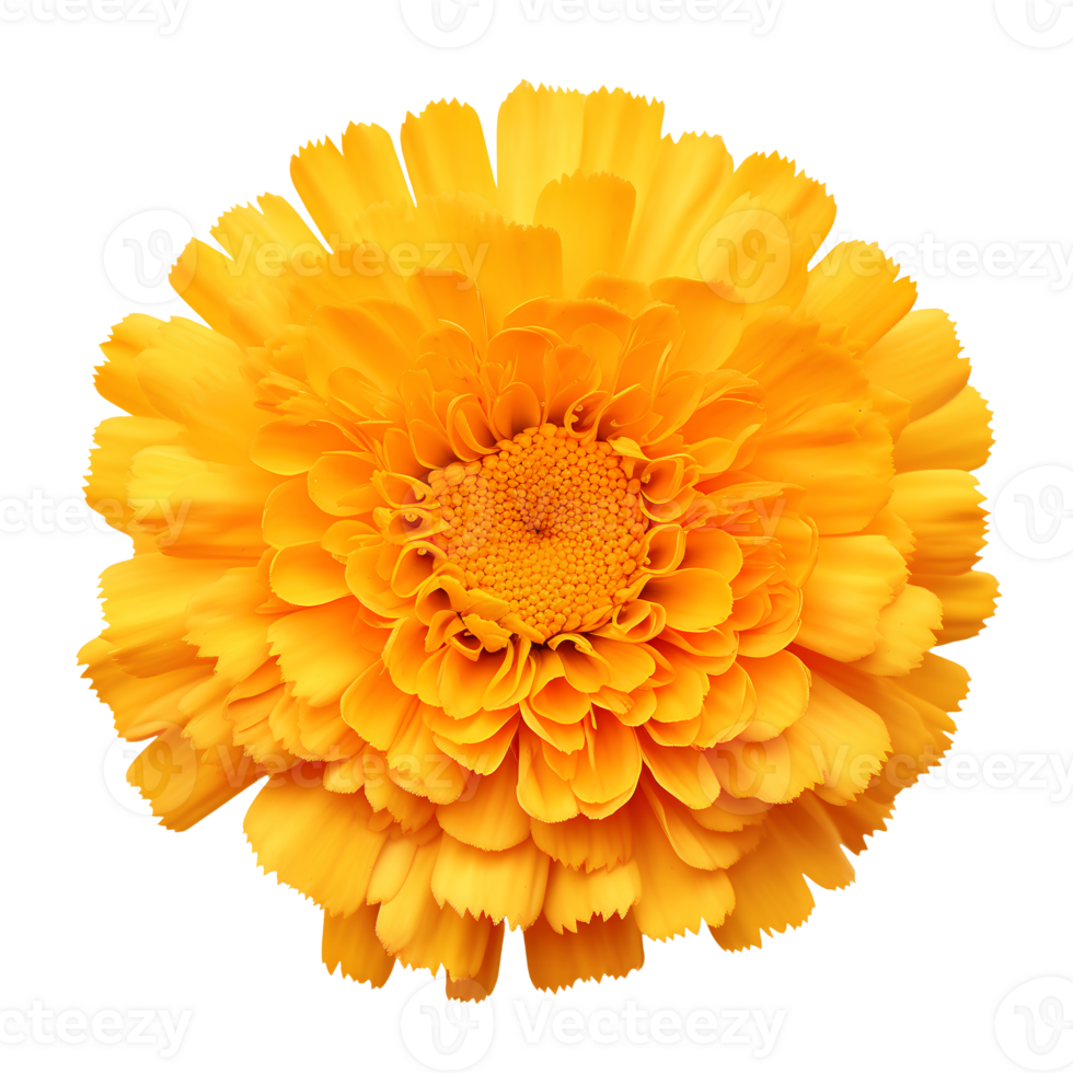 Flower isolated on transparent background cutout. AI Generative png