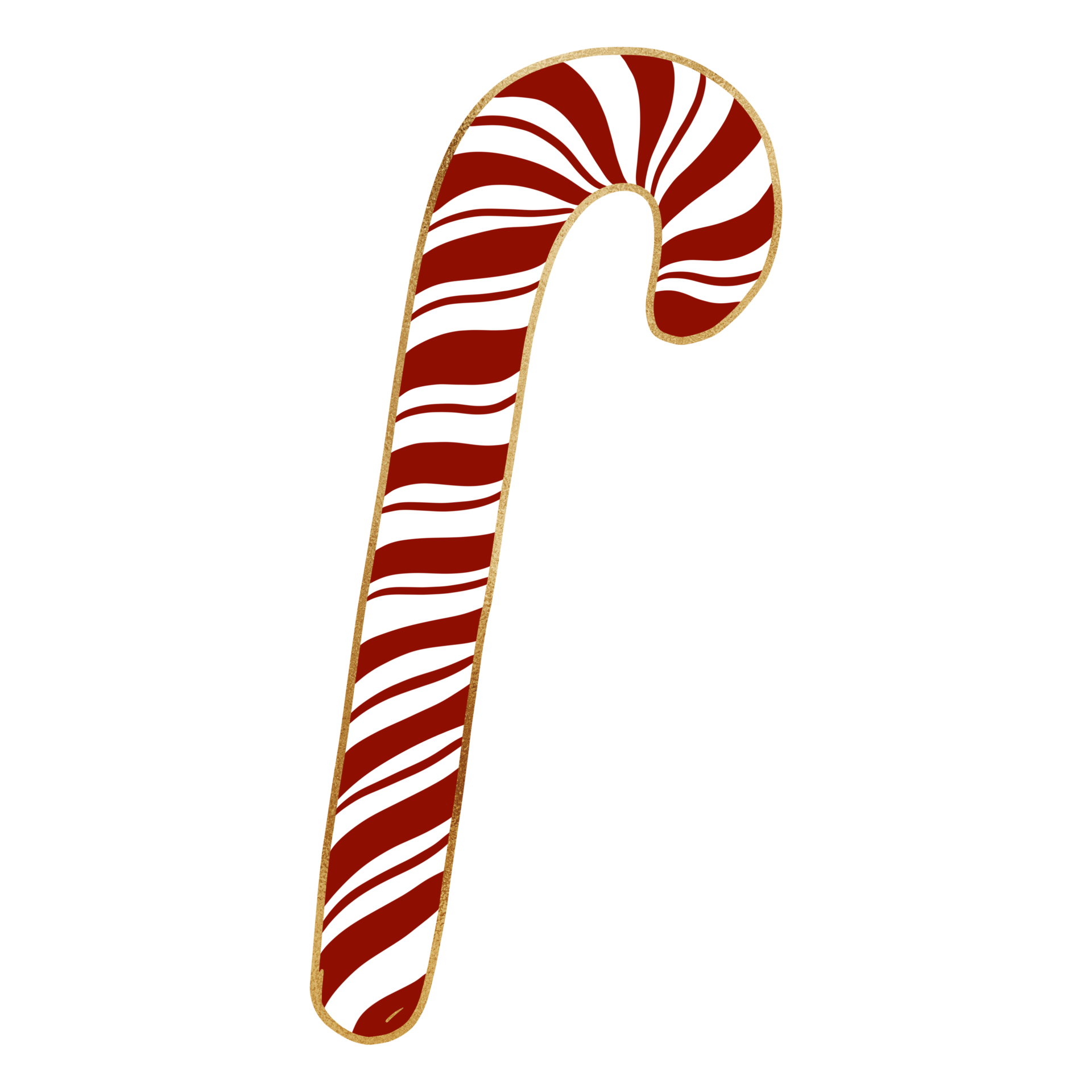 Red Candy Cane 32752860 PNG