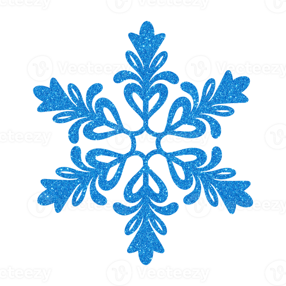 Winter Glitter Snowflake png