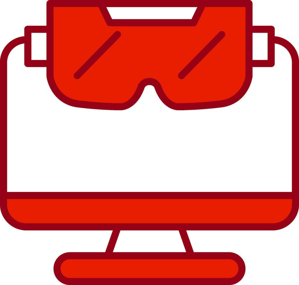 Vr Gaming Vector Icon