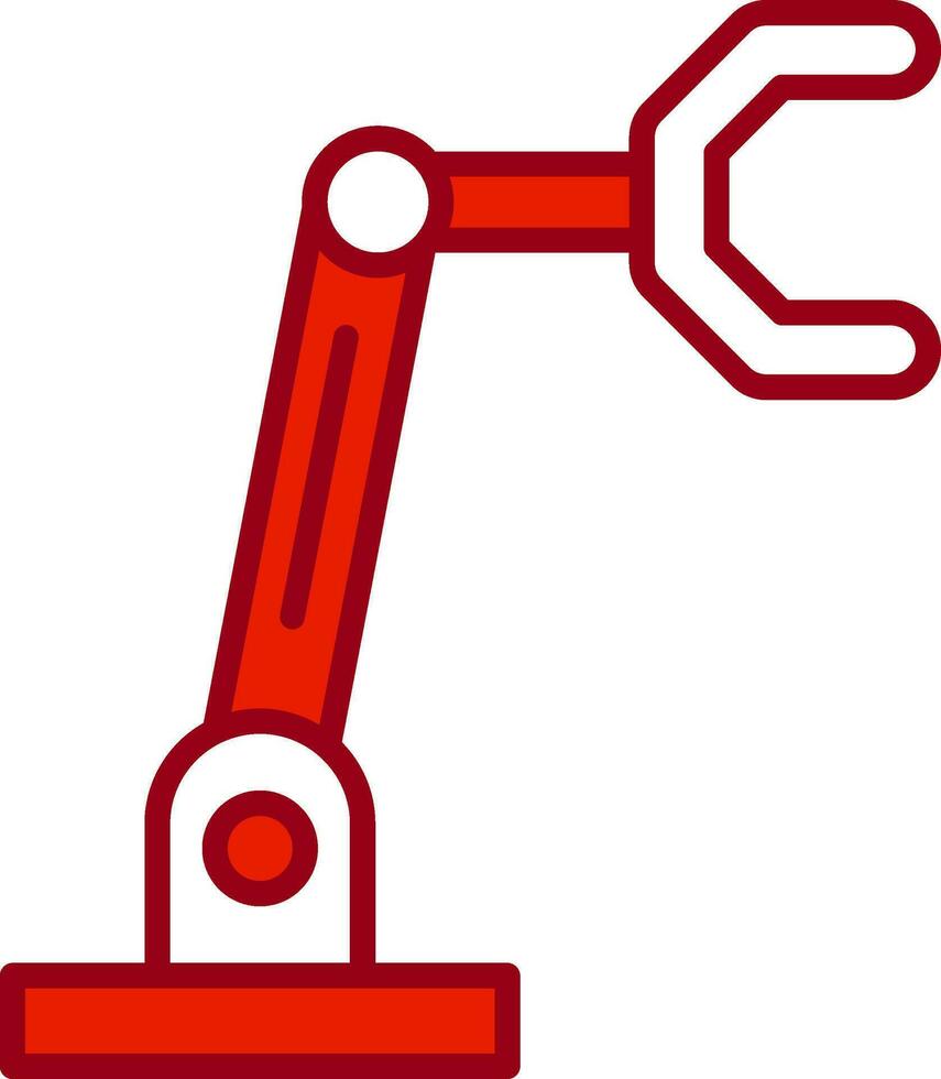 Robotic Arm Vector Icon