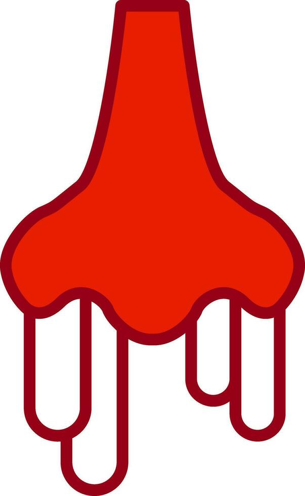 Runny Nose Vector Icon