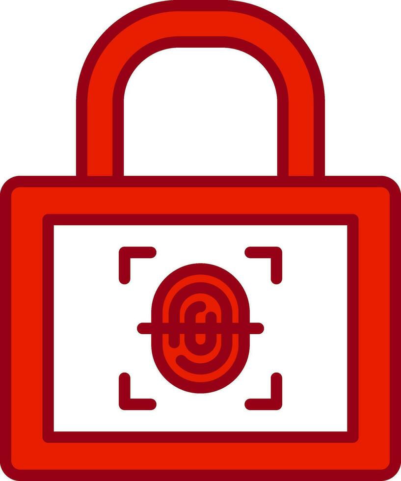 Fingerprint Vector Icon