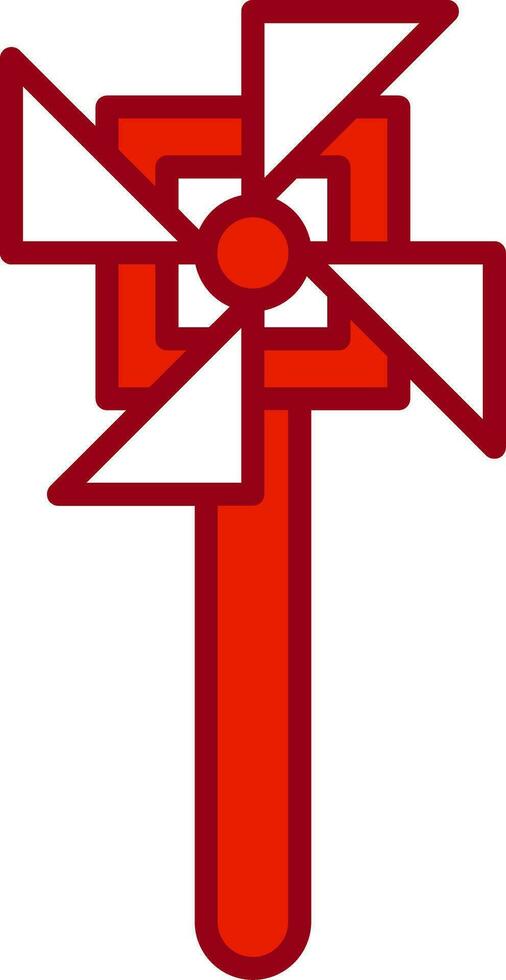 Pinwheel Vector Icon