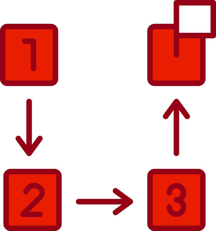 Steps Vector Icon