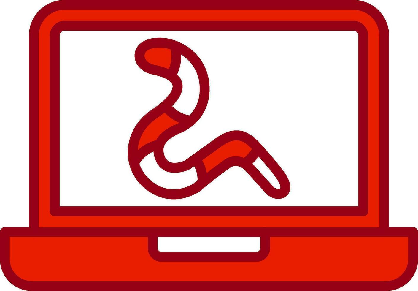 worm Vector Icon