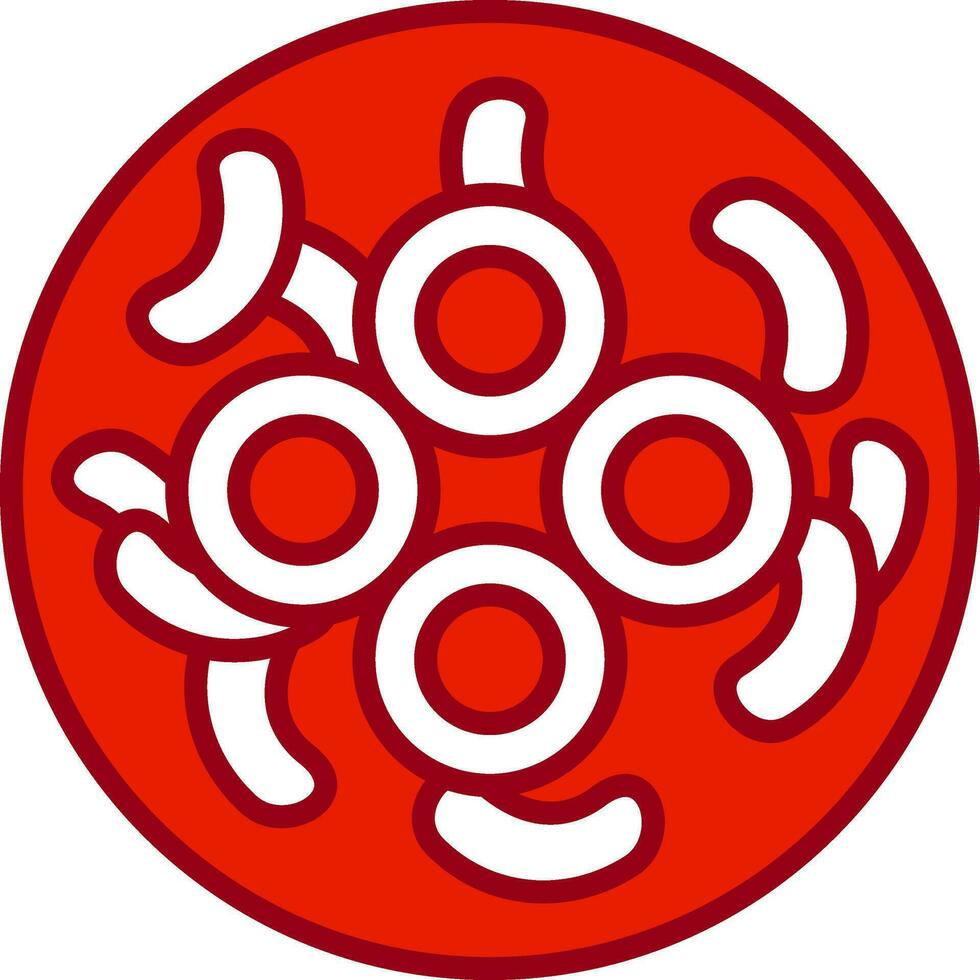 Gloeocapsa Cyanobacteria Vector Icon