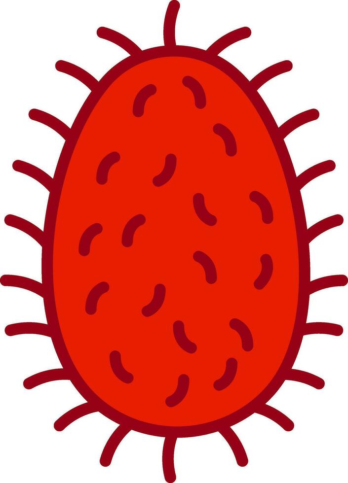 rabia lisavirus vector icono