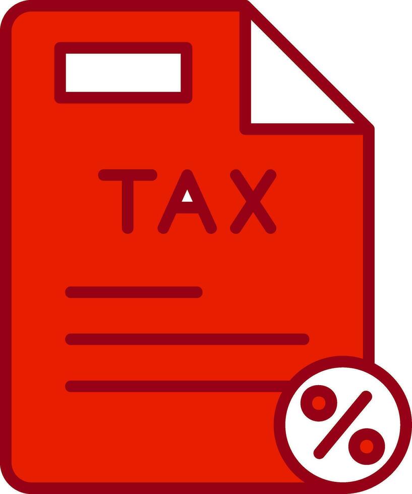 Tax Vector Icon