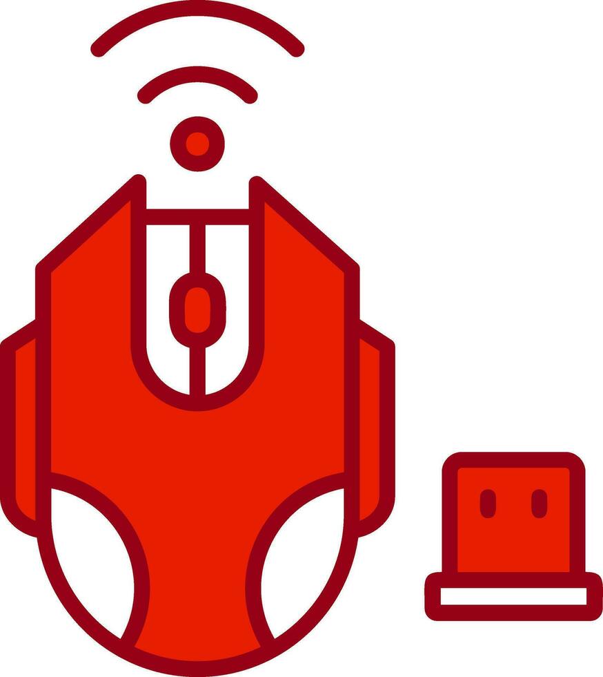 Wireless Mouse Vector Icon