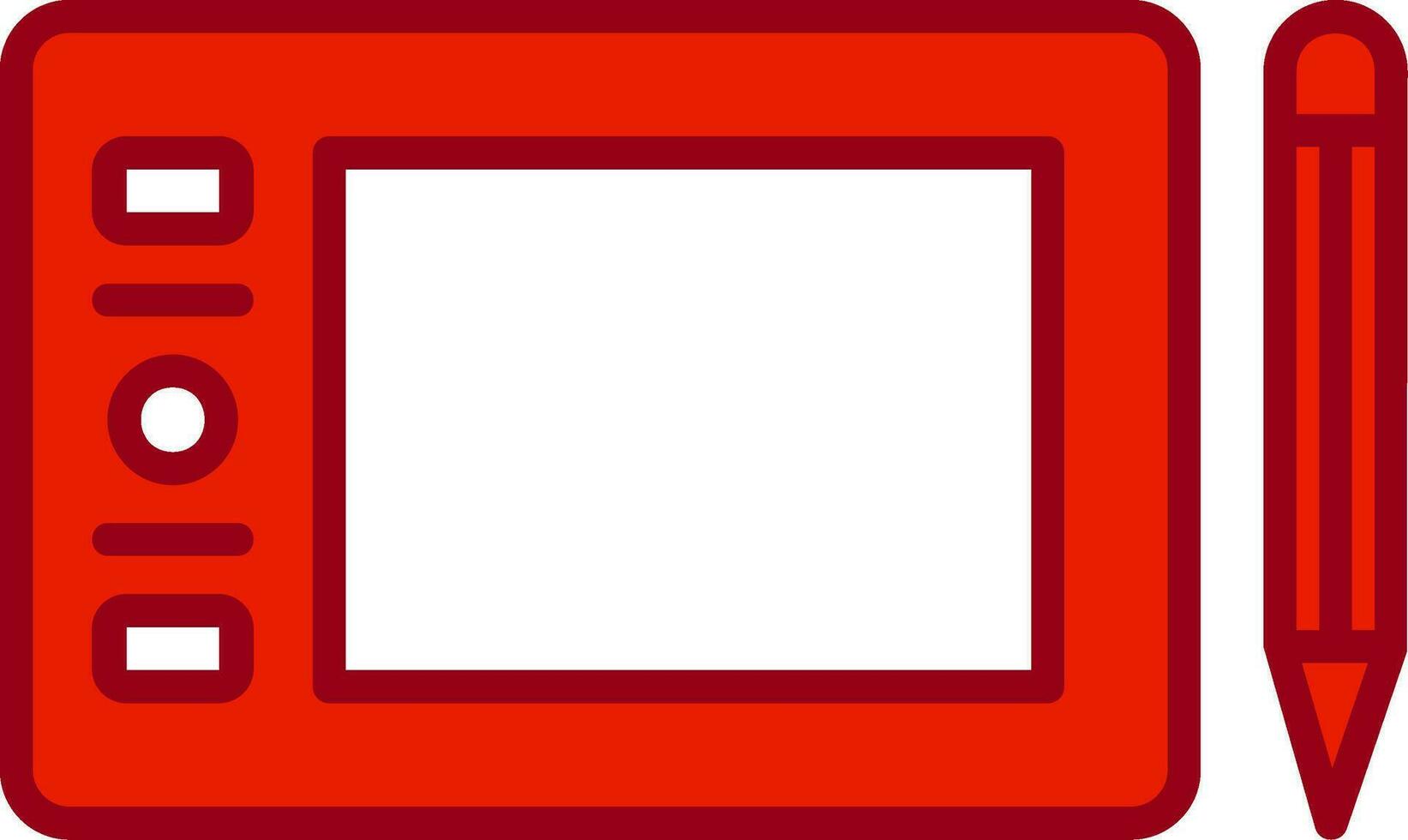 Graphic Tablet Vector Icon