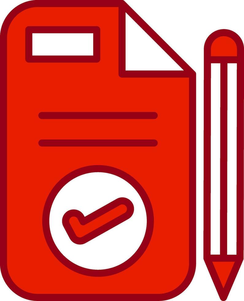 Pen And Paper Vector Icon