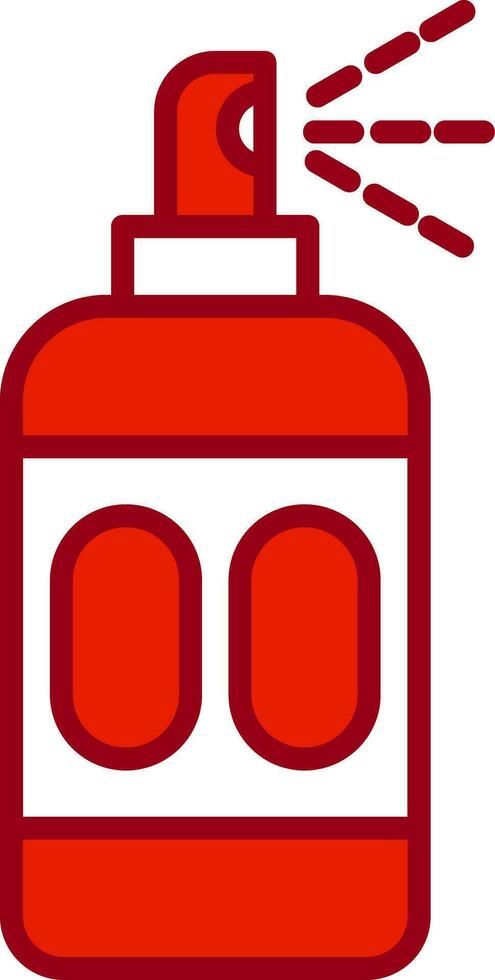 Hair Spray Vector Icon