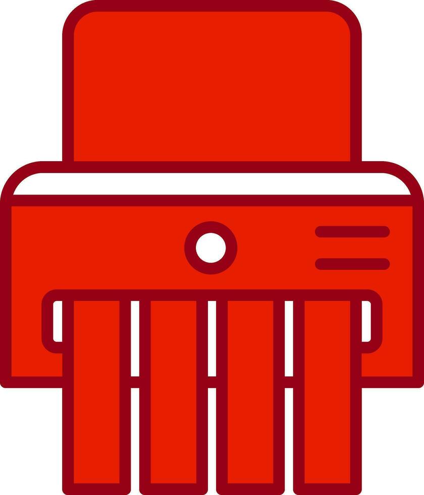 Shredder Vector Icon