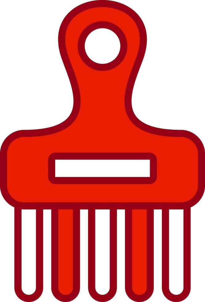 Afro Comb Vector Icon