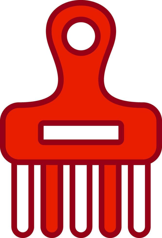 Afro Comb Vector Icon