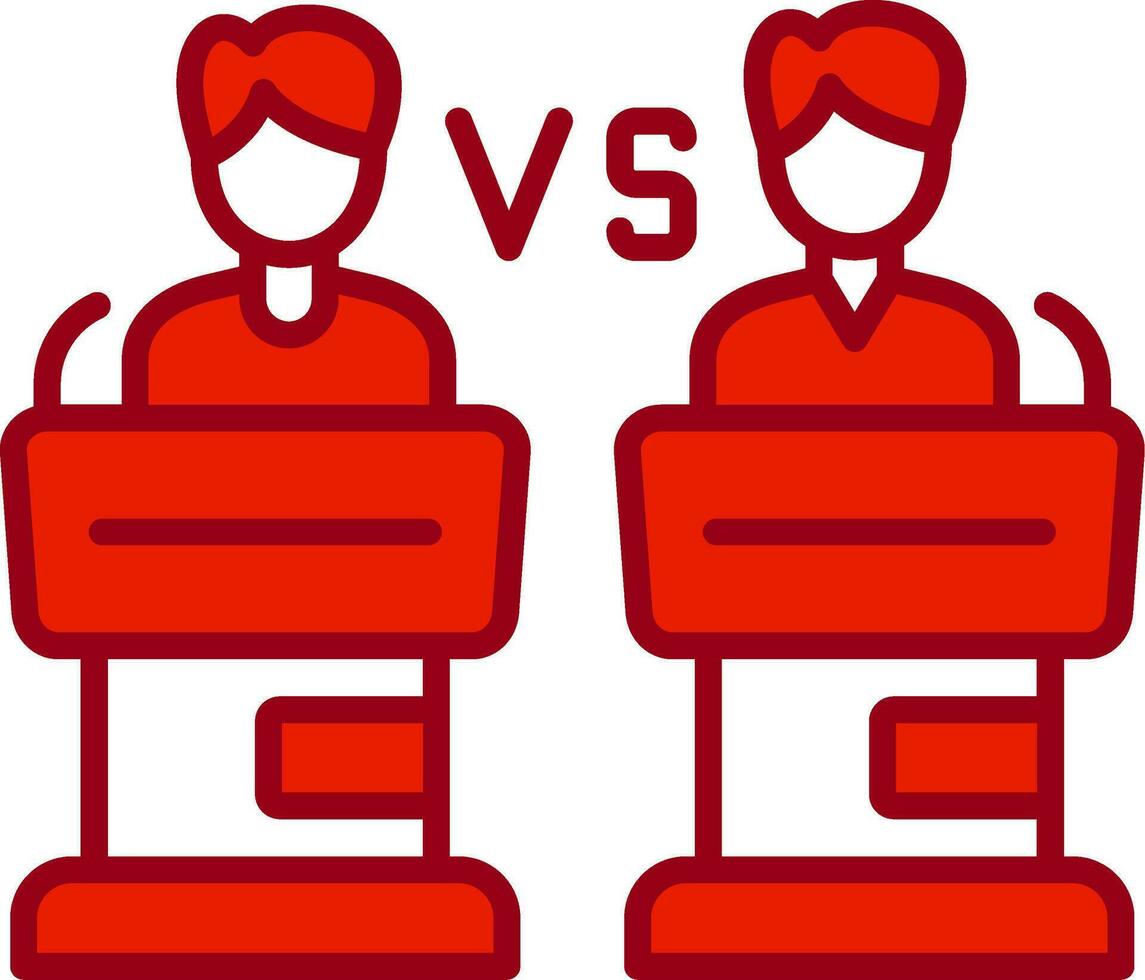 Debate Vector Icon