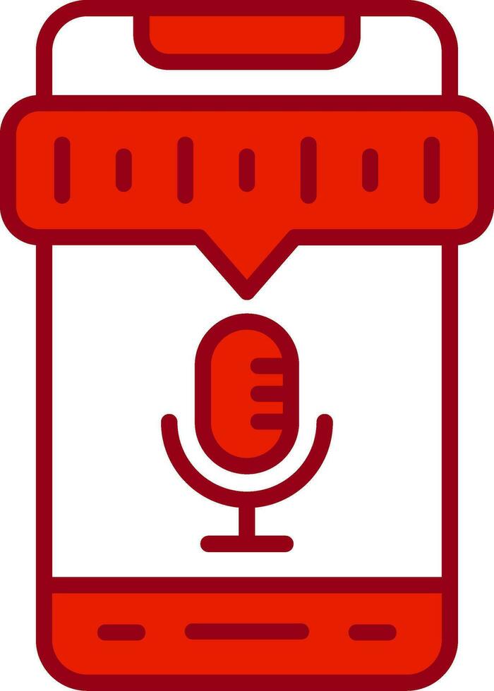 Voice Recorder Vector Icon