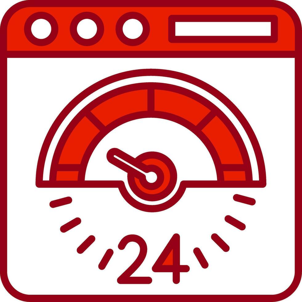 speed test Vector Icon
