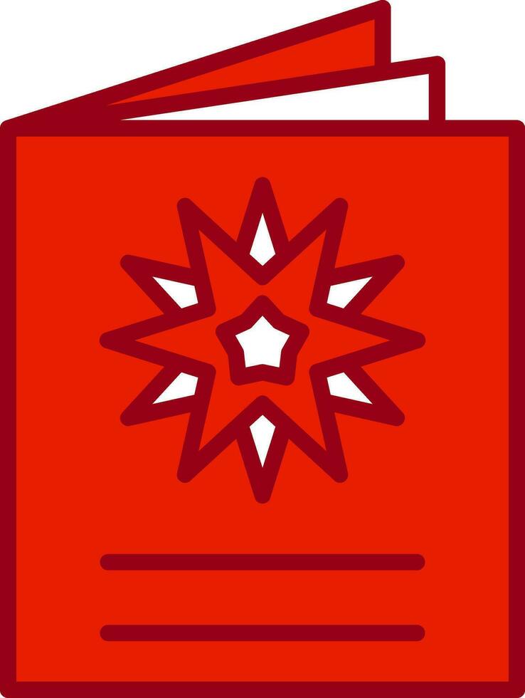 icono de vector de tarjeta de felicitación