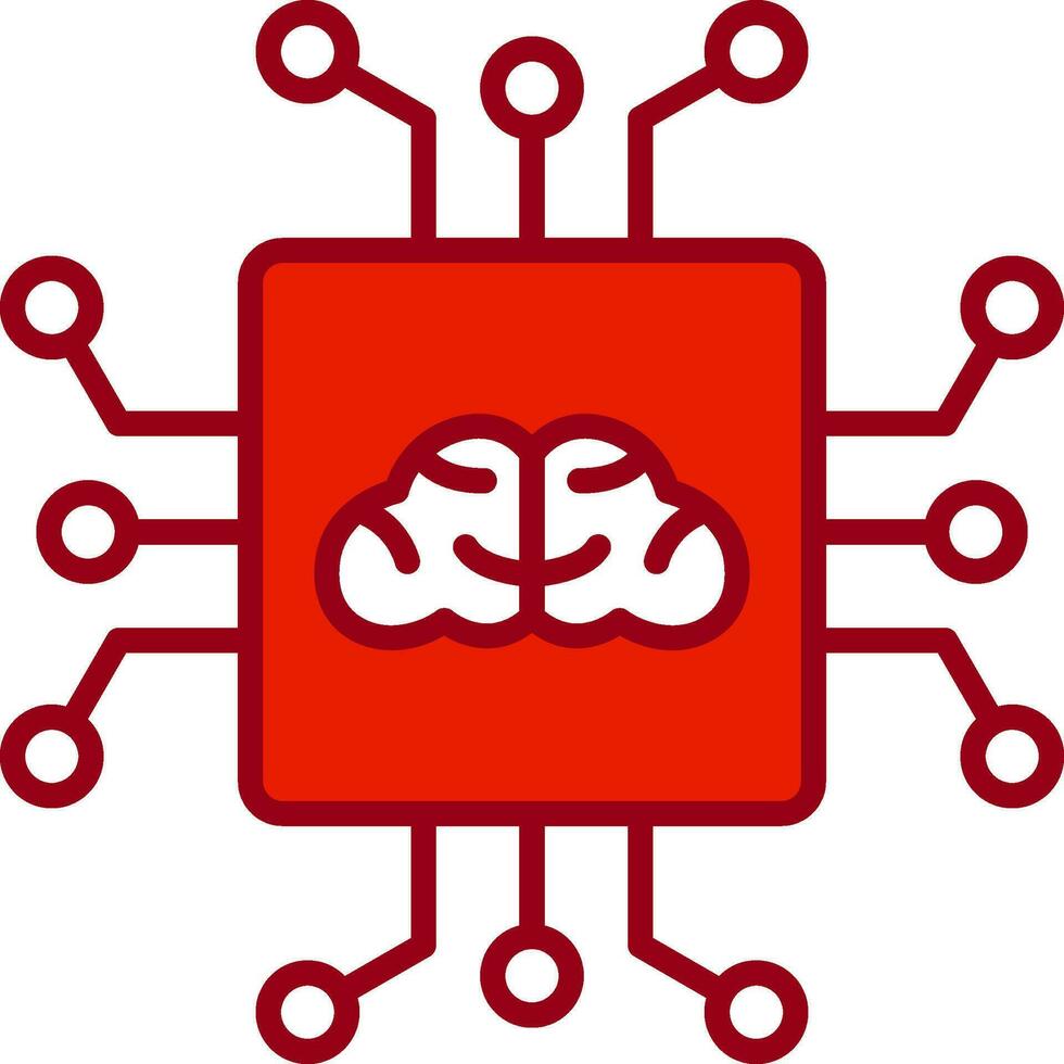 Artificial Intelligence Vector Icon