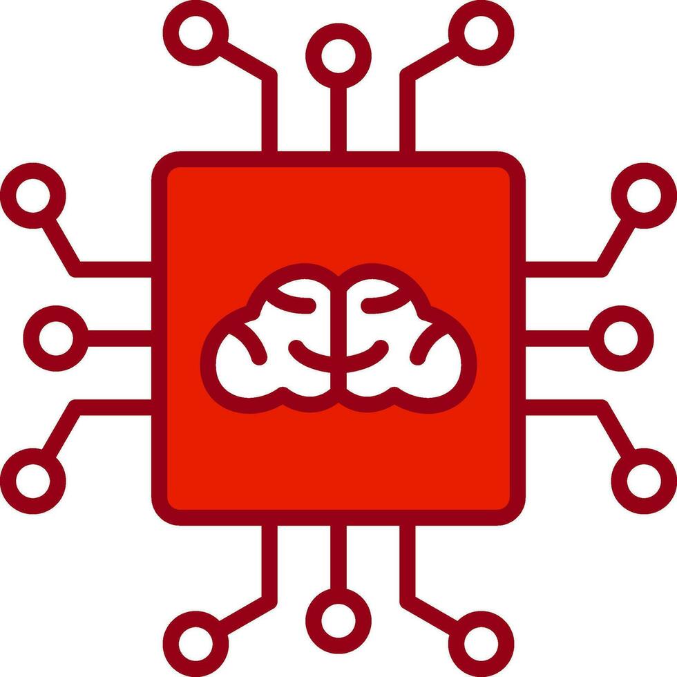 Artificial Intelligence Vector Icon