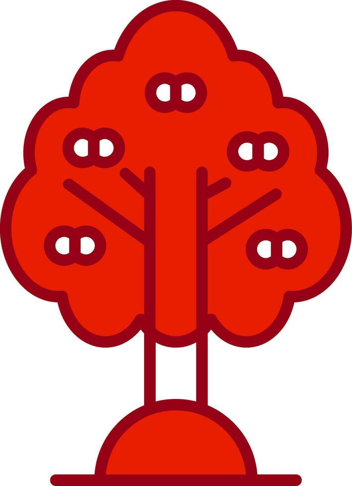 Apricot Vector Icon