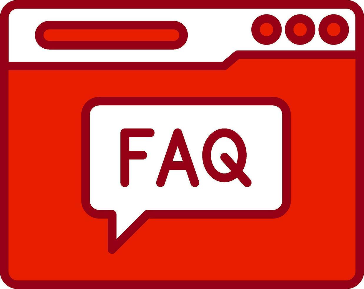 FAQ Vector Icon