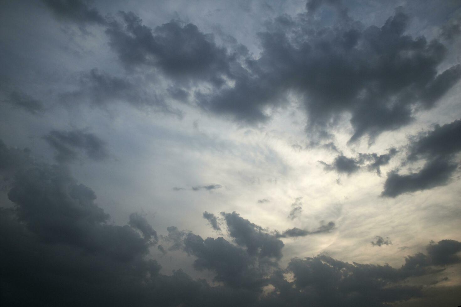 Dramatic cloudy sky for background and wallpaper. photo