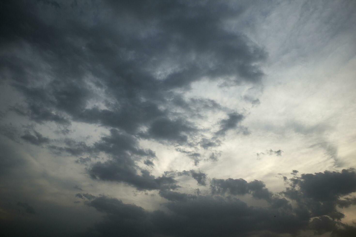 Dramatic cloudy sky for background and wallpaper. photo
