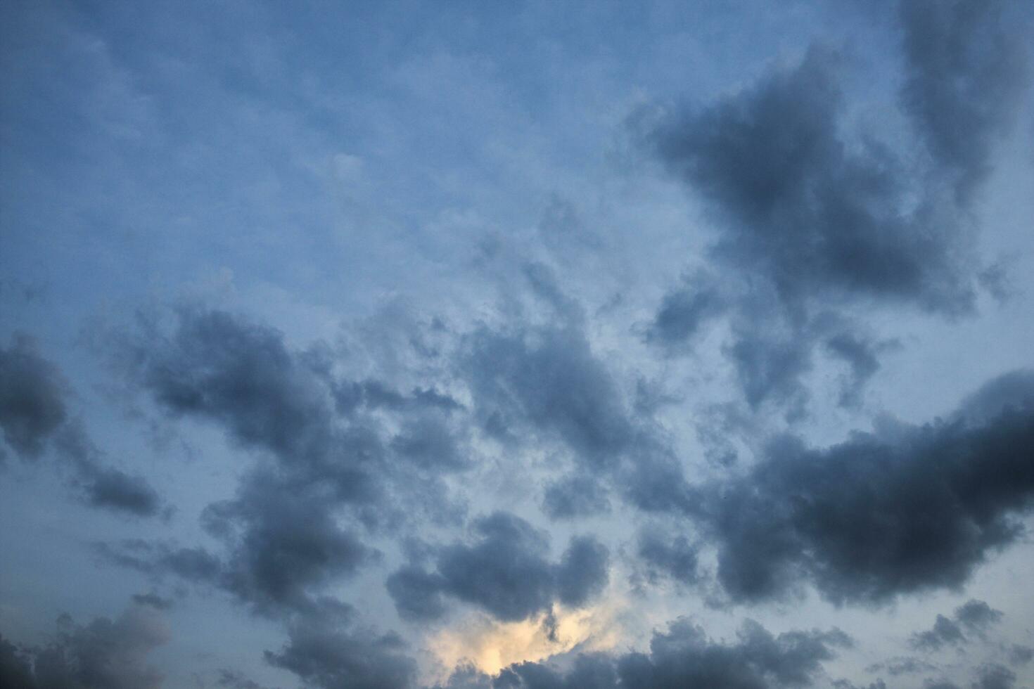 Cloudy sky for natural background and wallpaper. photo