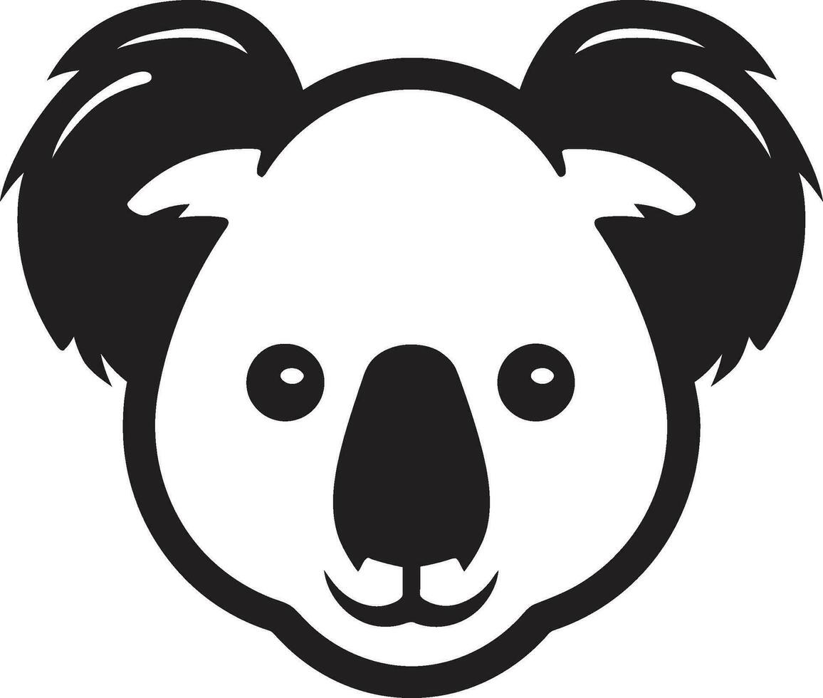 Minimalistic Eucalyptus Lover Sweet Branding Koalas Fluff and Leaves Prints vector