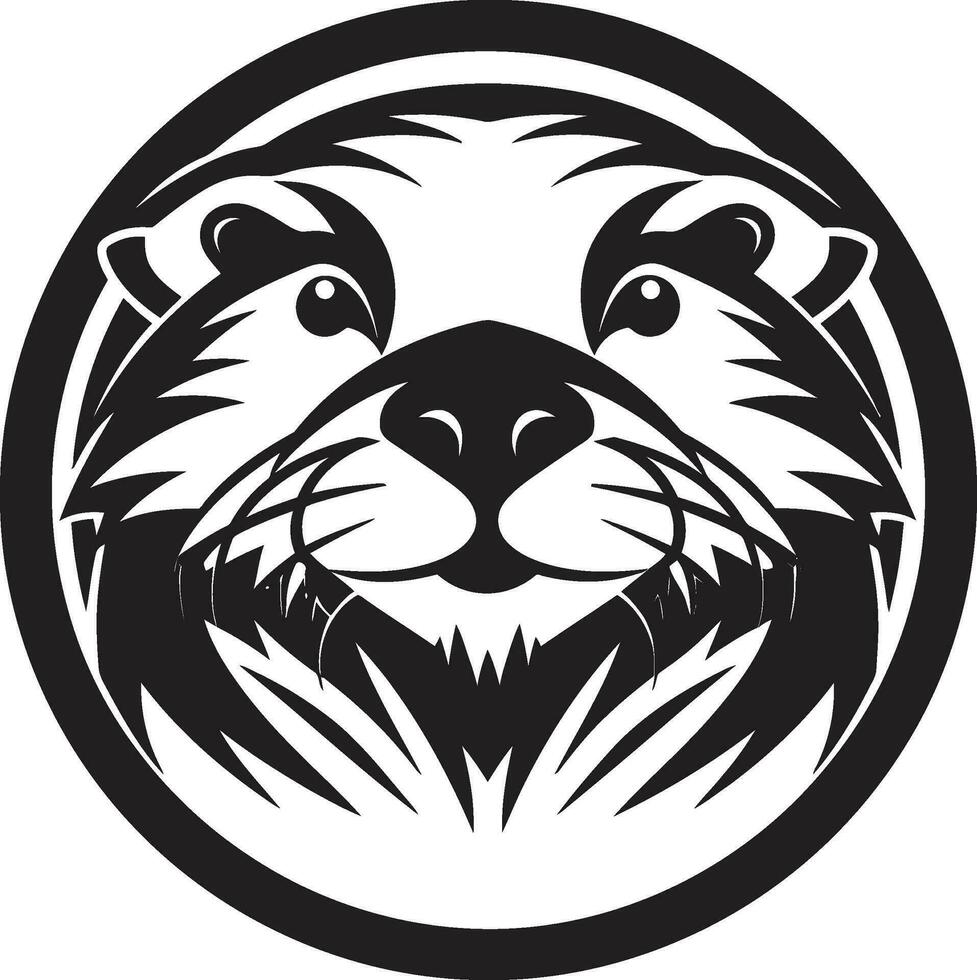 Beaver Majesty Mark Beaver Lineage Badge vector