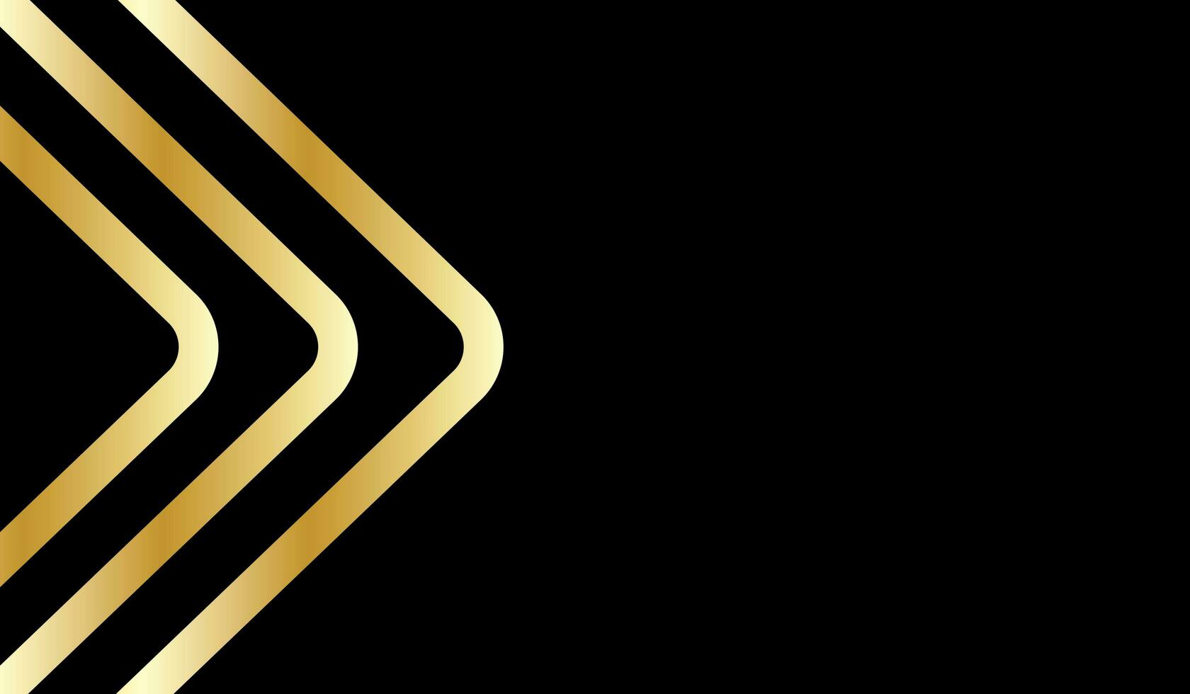 Gold modern luxury style on black background photo
