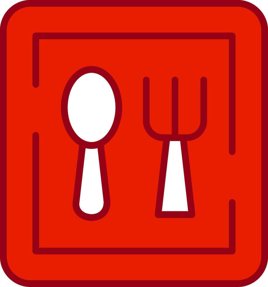 Restaurant Sign Vector Icon
