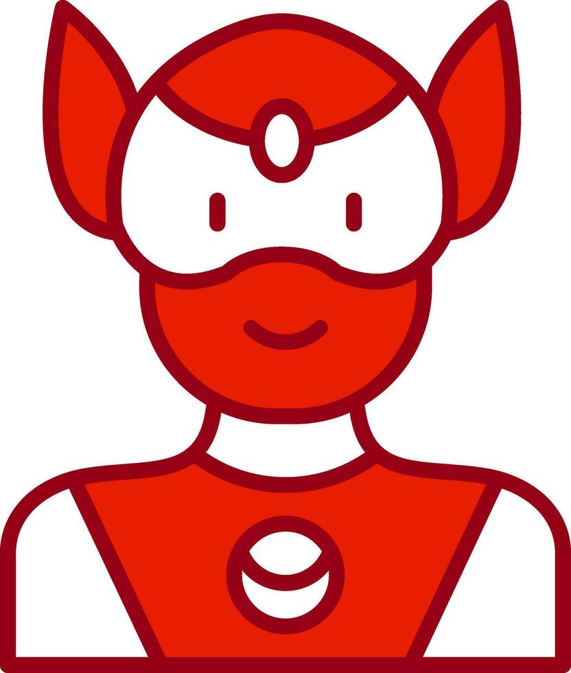 Superhero Vector Icon