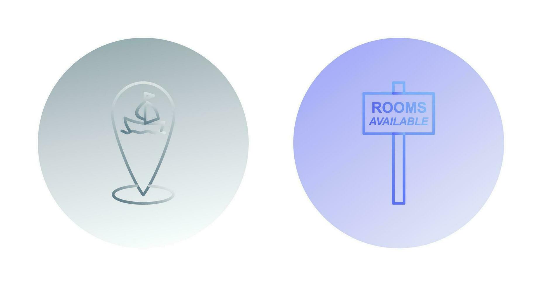 shipping location and room Icon vector
