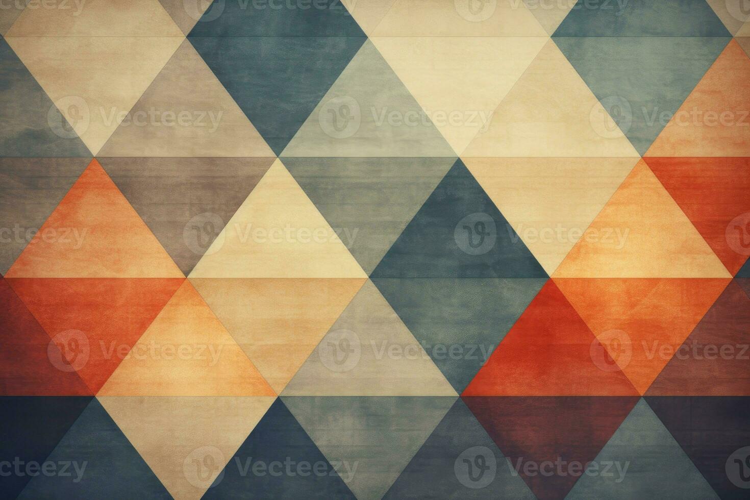 Symmetrical Geometric pattern linen. Generate Ai photo