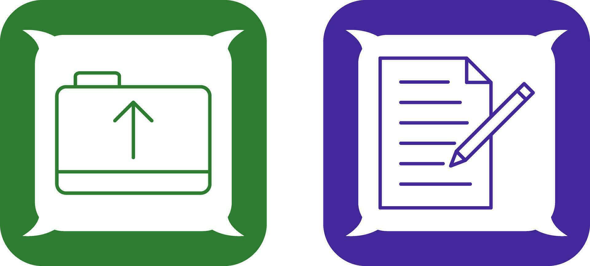 folder and edit document  Icon vector