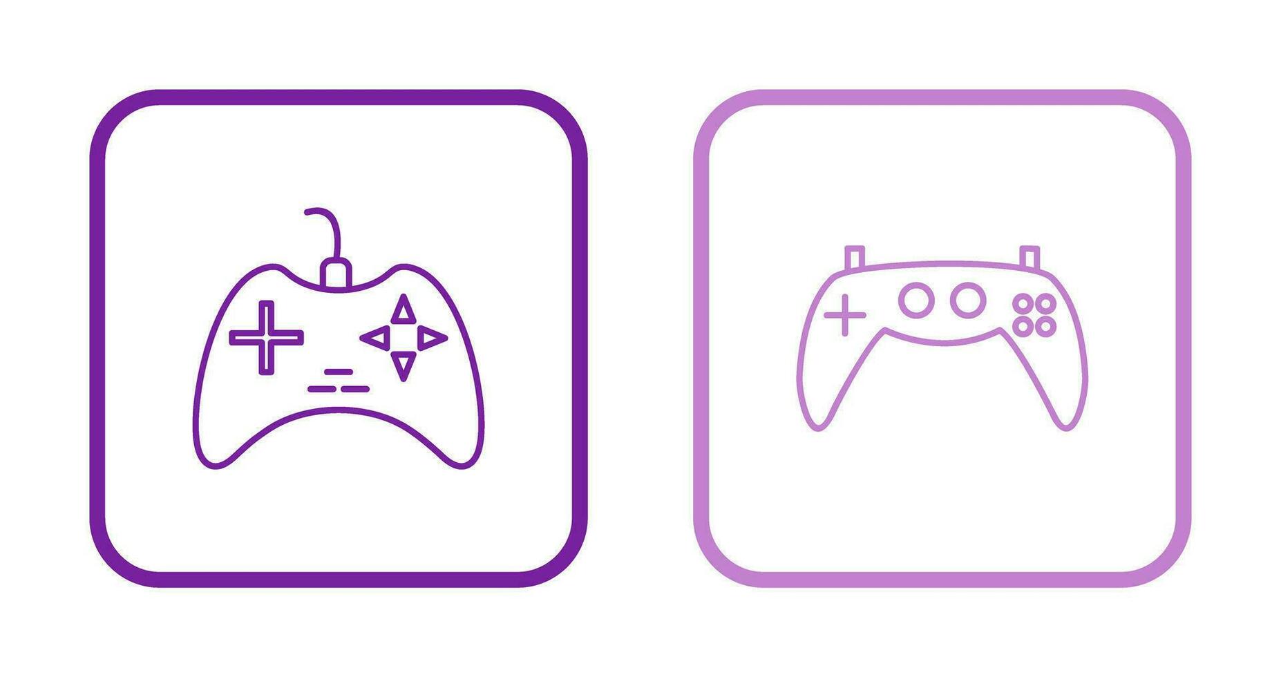 juego de azar consola y juego de azar consola icono vector