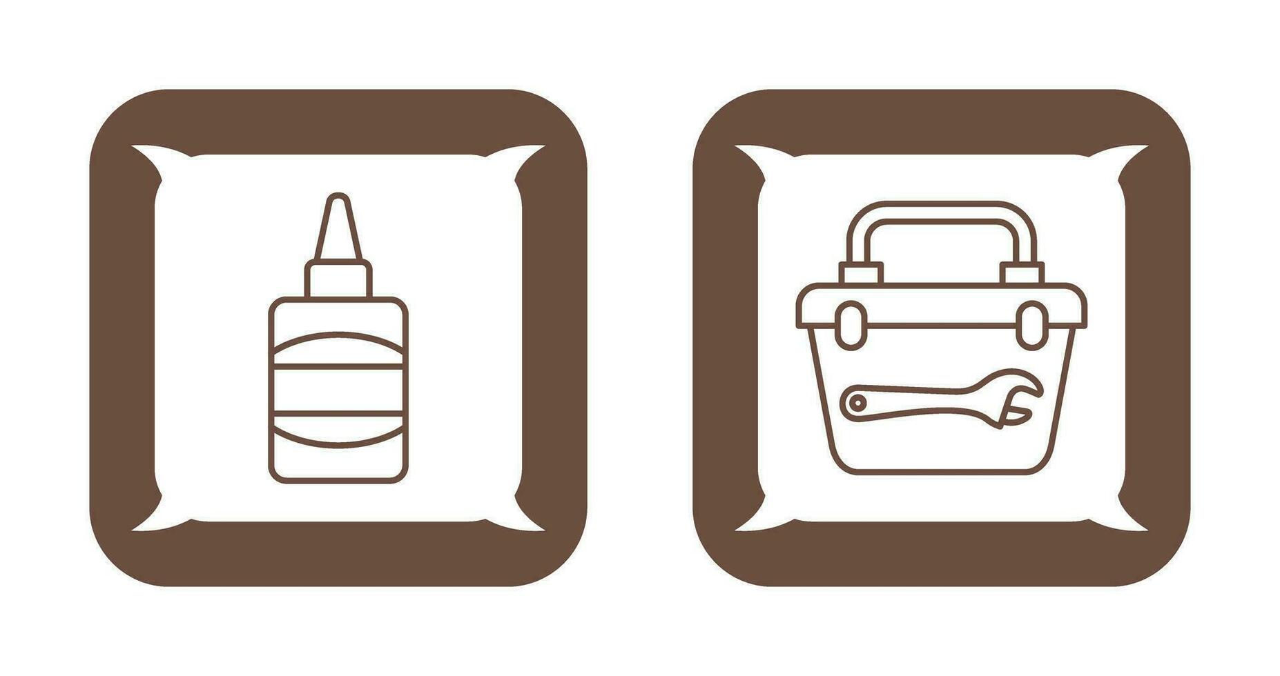Glue and construction Icon vector