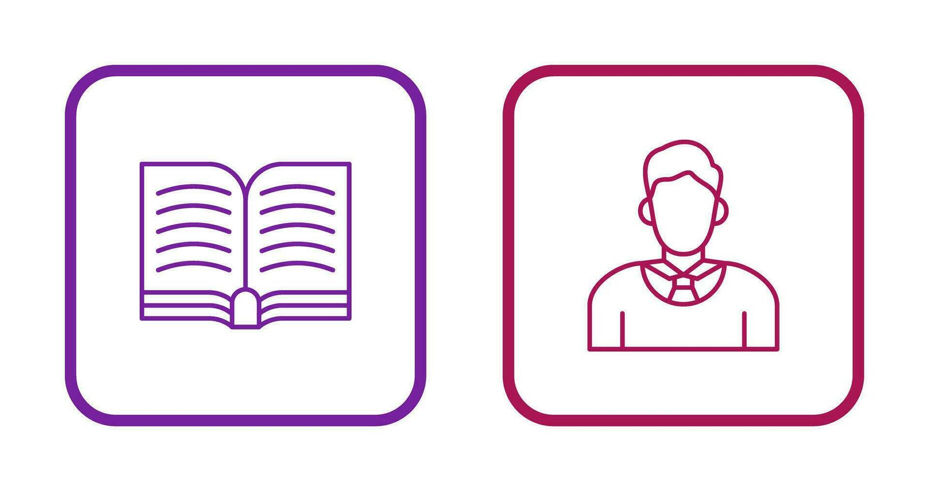 Book and Judge Icon vector