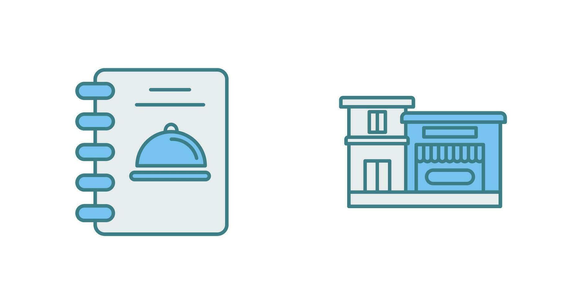 Menu and Restaurant Icon vector
