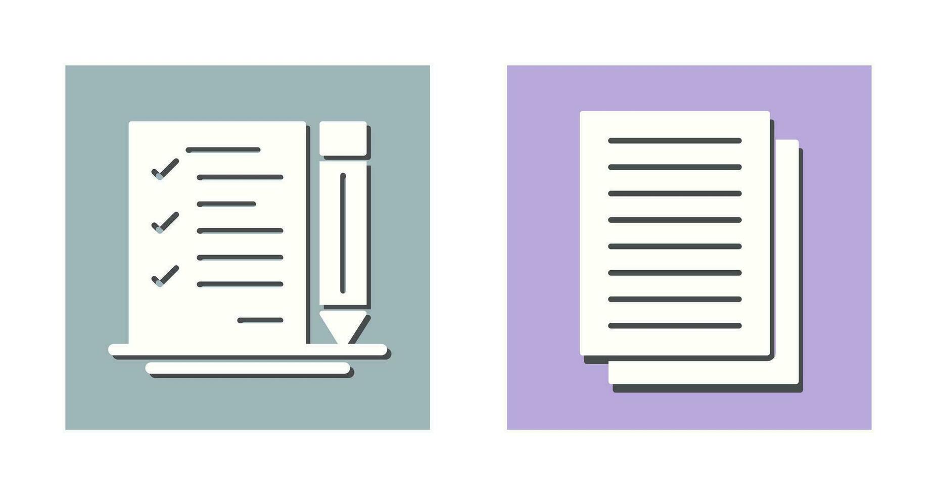 Agreement and Document Icon vector