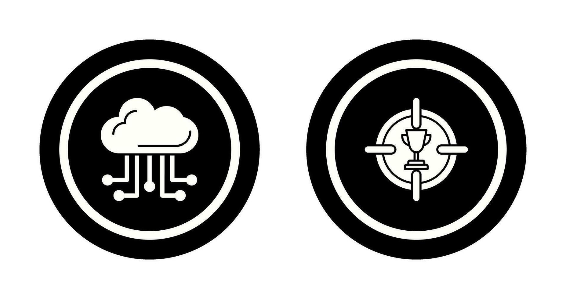 Cloud Computing and Target Icon 32758149 Vector Art at Vecteezy