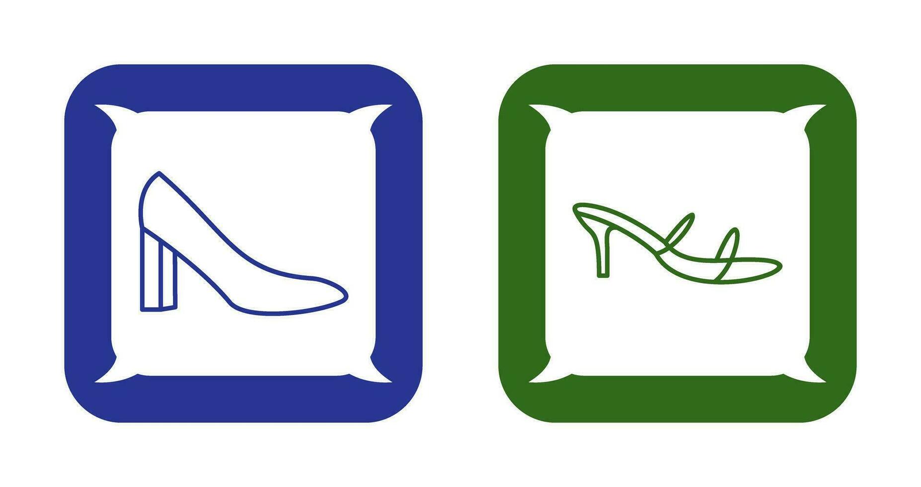 Heels and Stylish Icon vector