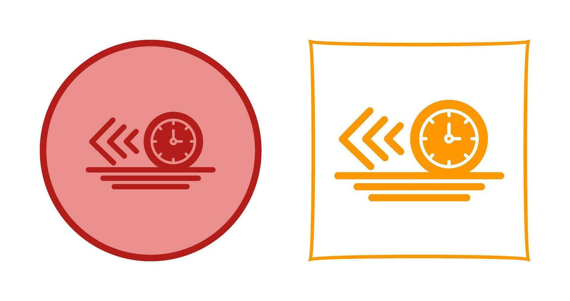 Stopwatch and Check List Icon vector