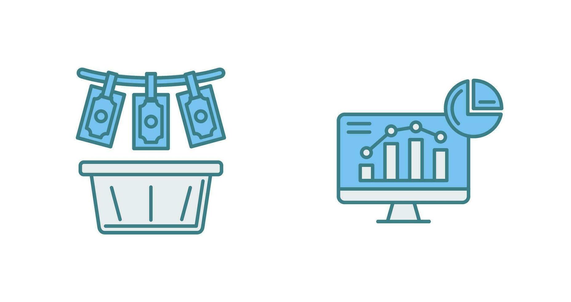 Money Laundering and Monitering Icon vector